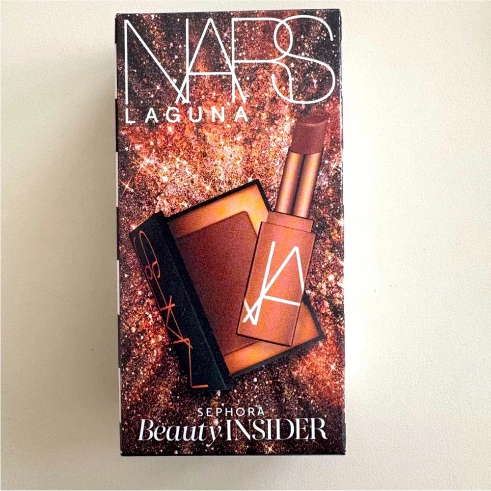 NARS Laguna Bronzer and Lipstick Duo - Travel Size NIB